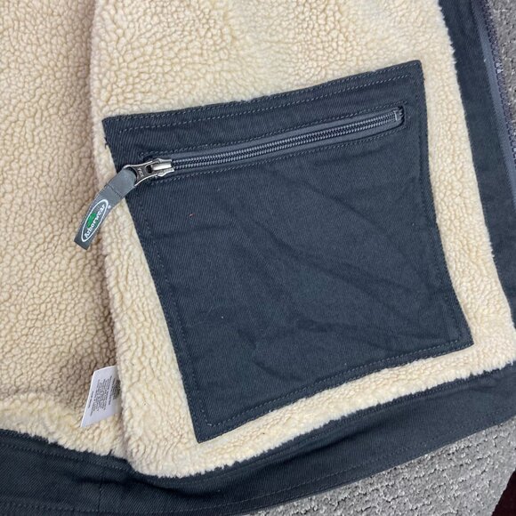 Arborwear Vest Men's 2XL Canvas Cotton Work Gray Sherpa Fleece Lined XXL - Picture 9 of 14